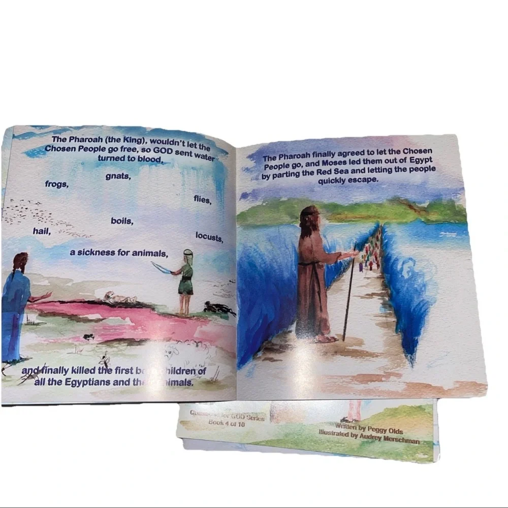 Questions For GOD series By Peggy Olds Children’s Books 7/10 -2006